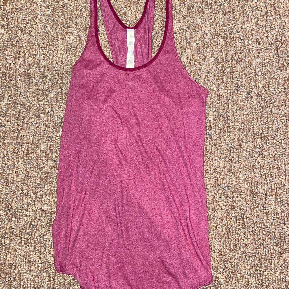 LULULEMON PINK TANKTOP